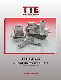 Corporate Capabilities Brochure Now Available From TTE Filters